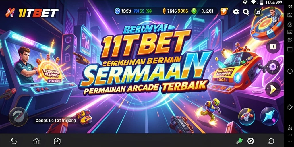 Screenshot utama 11TBET menampilkan aksi seru gameplay Arcade.