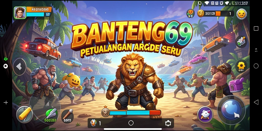 Gameplay seru BANTENG69 dengan karakter yang menarik.
