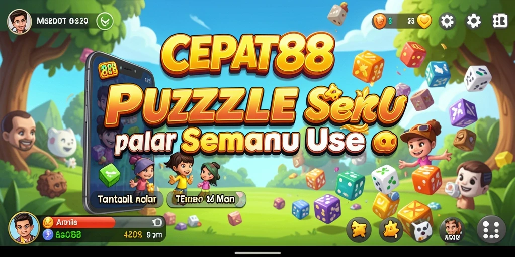 Tampilan gameplay CEPAT88 yang menantang dan mengasyikkan.