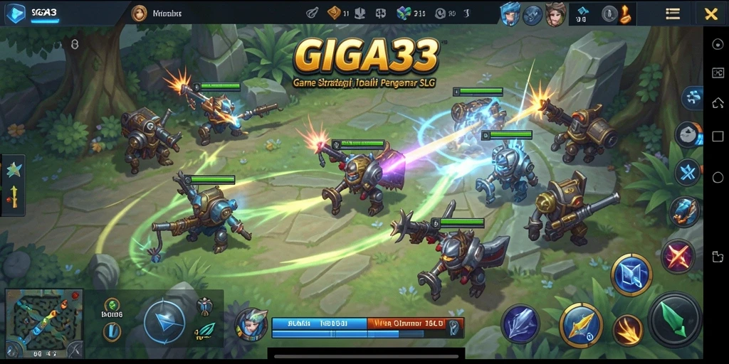 Tampilan gameplay GIGA33 yang menarik dan strategis.
