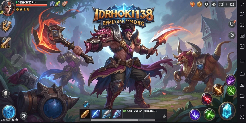 Tampilan gameplay menarik dari IDRHOKI138 yang penuh aksi.