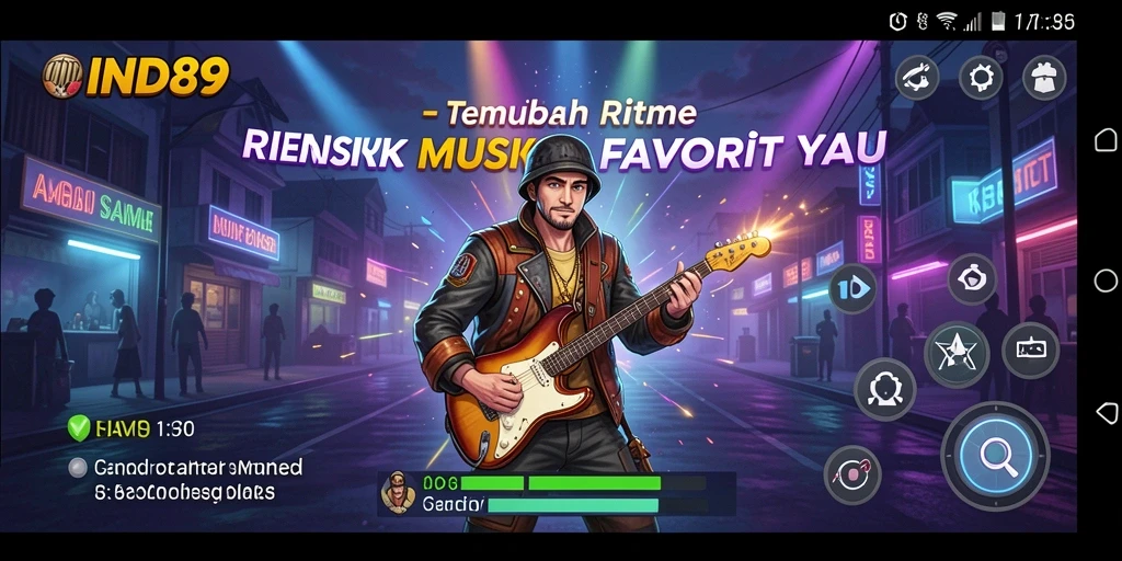Tampilan gameplay IND89 yang seru dan penuh warna.