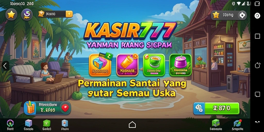 Tampilan gameplay KASIR777 yang penuh warna dan menarik.