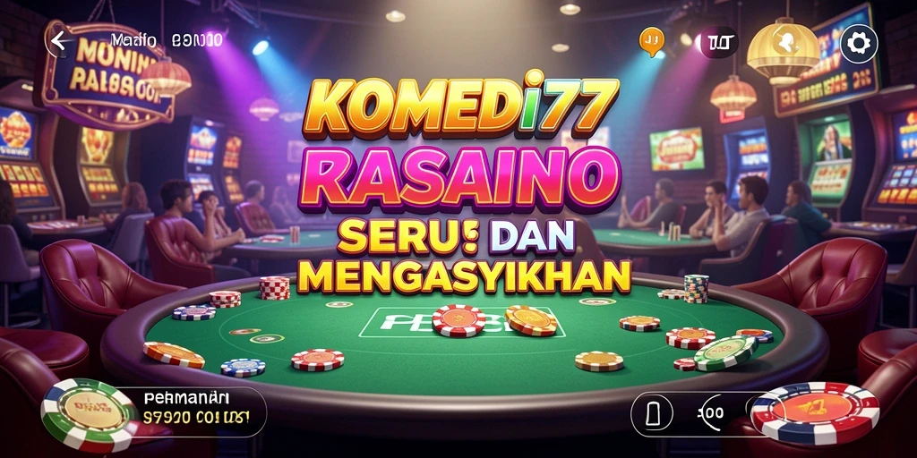 Screenshot gameplay Kasino KOMEDI77 yang menarik dan penuh aksi.