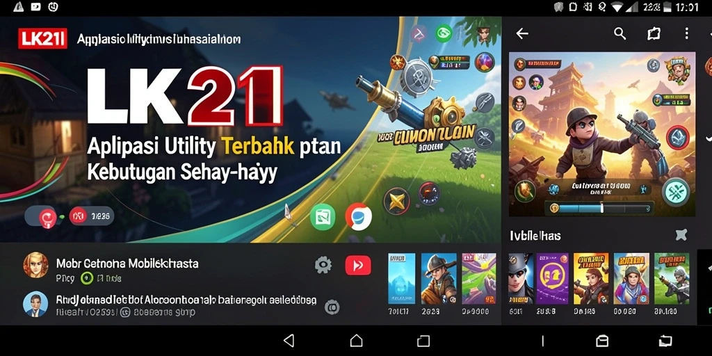 Tampilan intuitif LK21 untuk manajemen sehari-hari yang efisien.