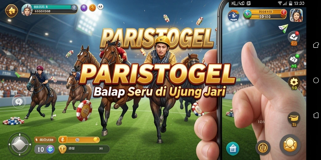 Tampilan menarik dari gameplay seru dalam PARISTOGEL.