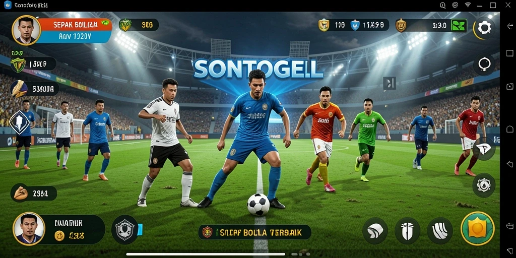Tangkap aksi seru di laga sepak bola SONTOGEL.