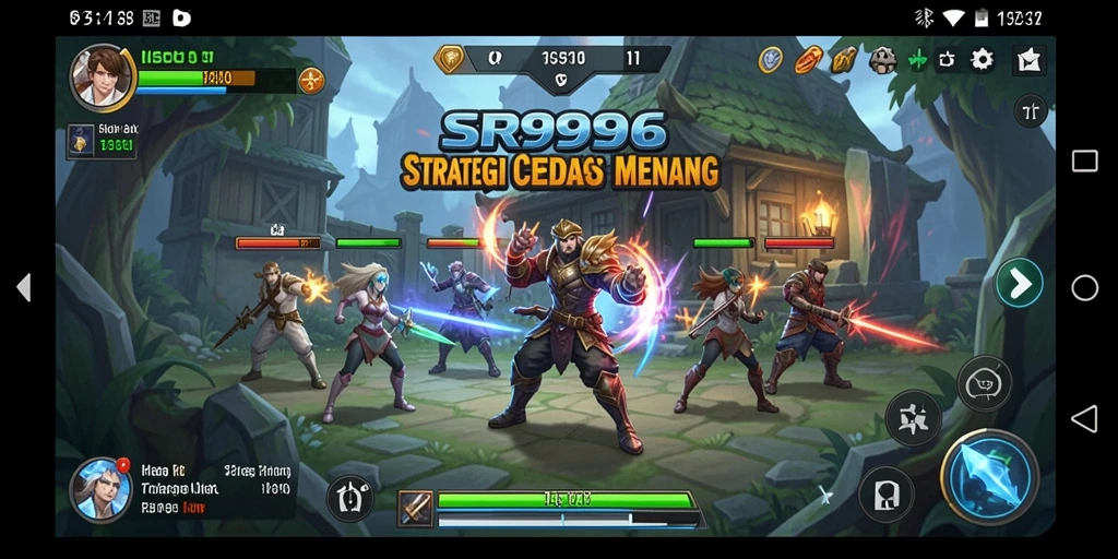 Tampilan gameplay SR996 yang menegangkan dan strategis.