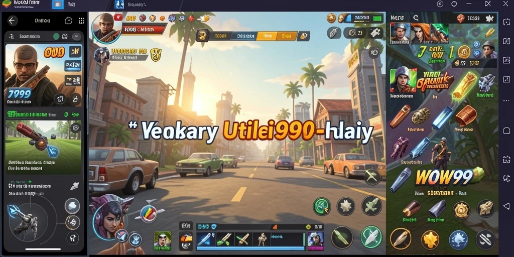Tampilan antarmuka aplikasi WOW99 yang user-friendly dan fungsional.